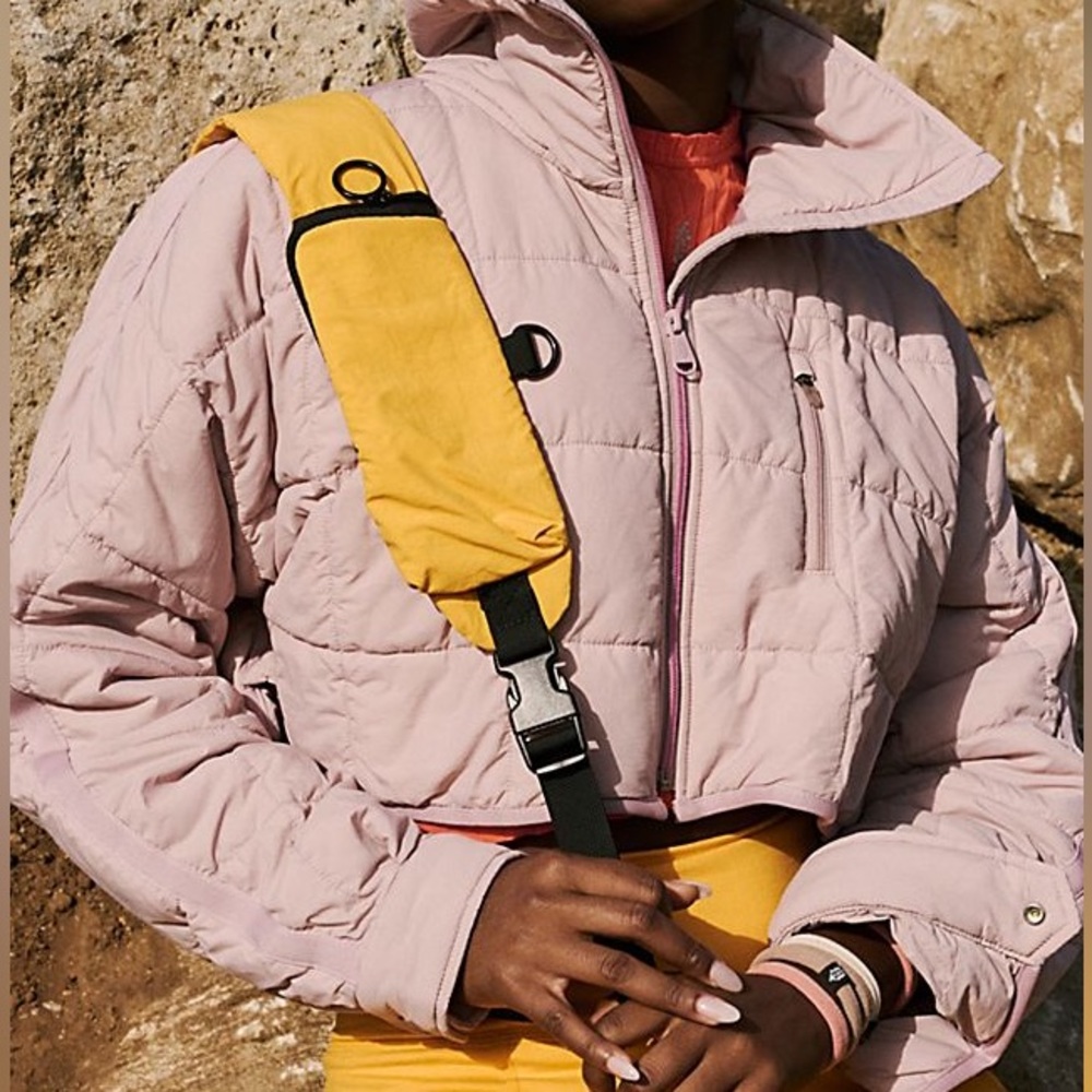 NWT Free People Pippa Packable Cropped Puffer Jacket